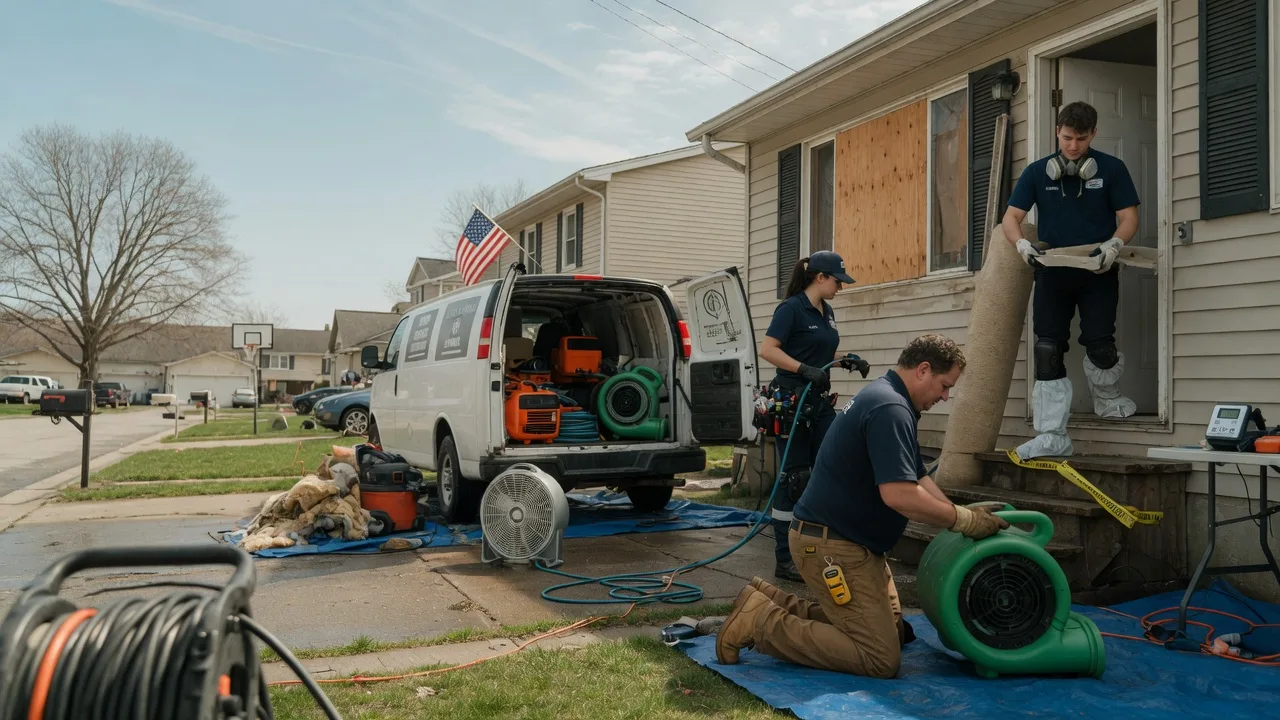 Water Damage Restoration in Des Allemands, LA near me